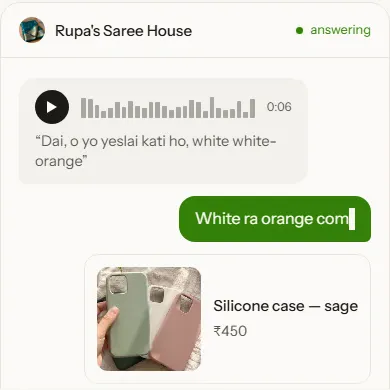 ChatNab answering customers in five markets